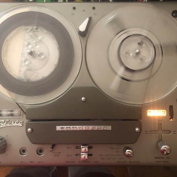 Reel to Reel Tape Recorder Etsy