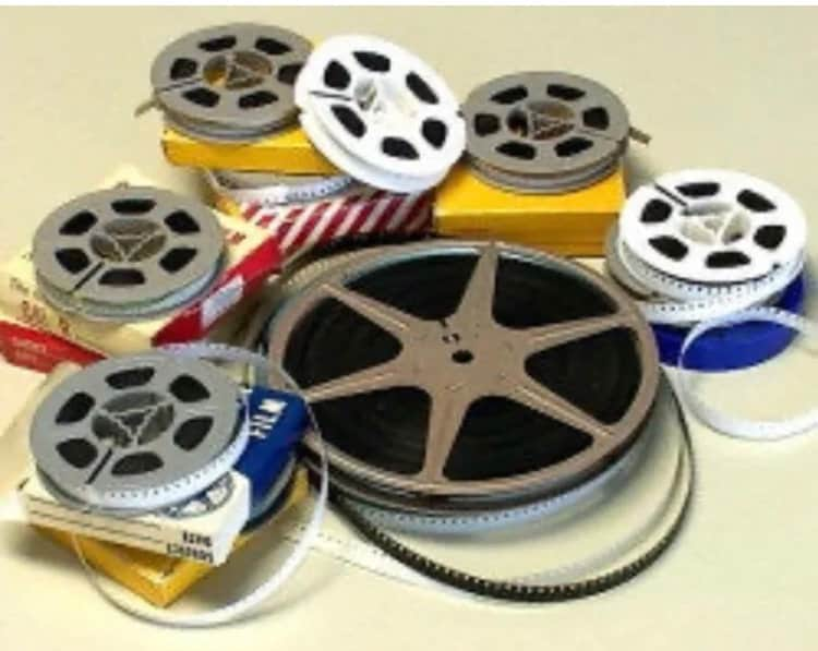 Film Reel Adaptor Sleeves Super 8 Regular 8, 10 pcs.