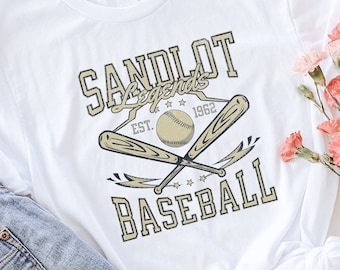 Vintage Baseball Heroes Shirt, Sandlot Nostalgia Top, Legends of the Sandlot Tee, Sandlot Stars Graphic Shirt, Classic Sandlot Memories Gift