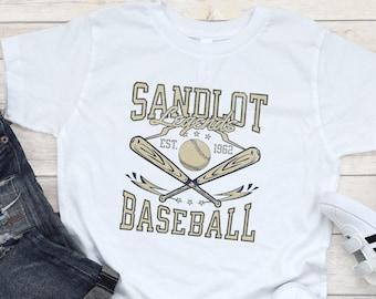 Vintage Baseball Heroes Shirt, Sandlot Nostalgia Top, Legends of the Sandlot Tee, Sandlot Stars Graphic Shirt, Classic Sandlot Memories Gift