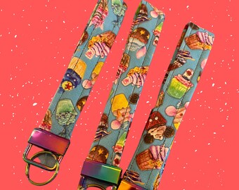 Cupcakes | Key Fob | Wristlet | Key Chain