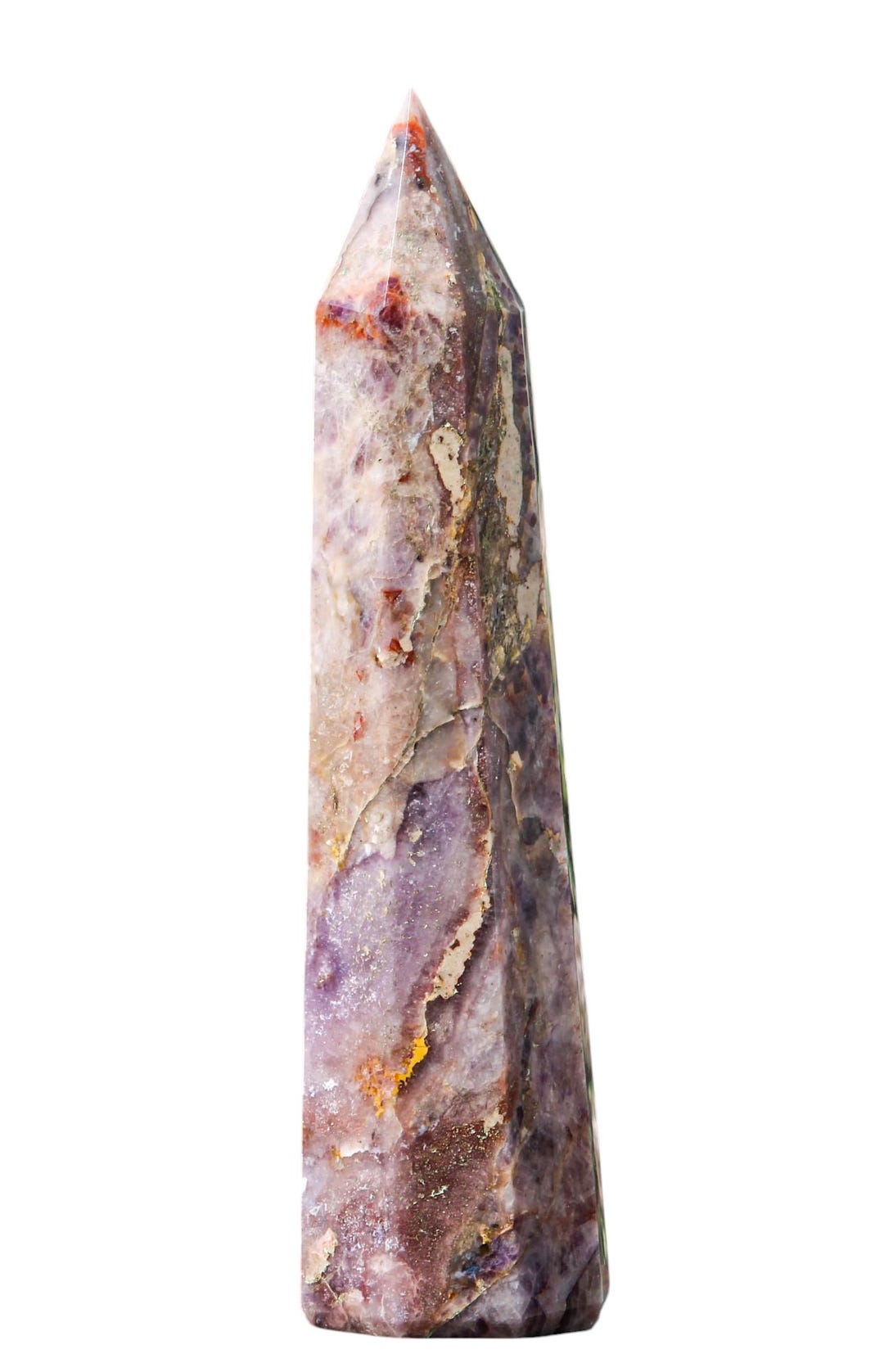 Balance Energy Huge Red Auralite 23 Stone Obelisk Tower Point ...