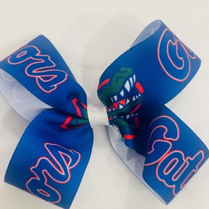 5” Florida Gators College Football Hair Bow