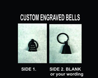 biker bell custom engraved gremlin bell