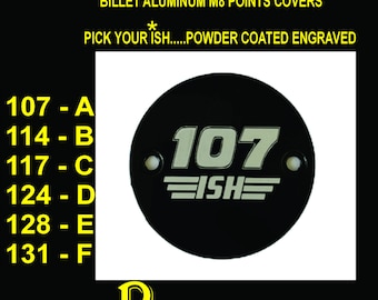 Coperchio timer Harley Milwaukee 8 personalizzato con incisione, Harley Chopper
