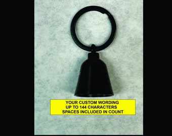 Custom Biker Bell: Good Luck Gremlin Charm