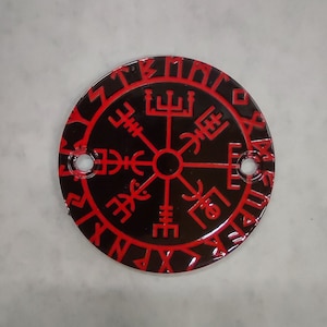 Harley Milwaukee 8 niestandardowy pokrowiec na timer, kalendarz nordycki, vegvisir
