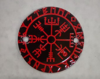 Copertura timer personalizzata Harley Milwaukee 8, calendario nordico, vegvisir