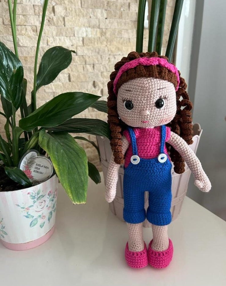 Ms Rachel Doll Ms Rachel Birthday Crochet Dolls Handmade, Crochet Baby Doll, Amigurumi Doll