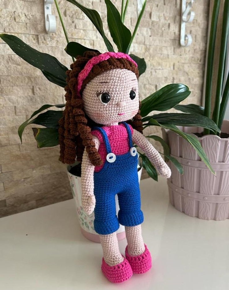 Ms Rachel Doll Ms Rachel Birthday Crochet Dolls Handmade, Crochet Baby Doll, Amigurumi Doll