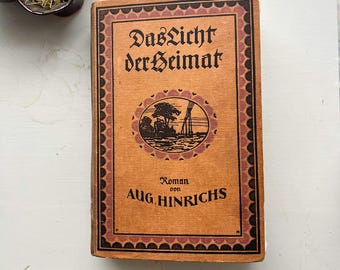 Vintage Notizbuch/Notizbuch: Hahnemühle kaltgepresstes Aquarellpapier