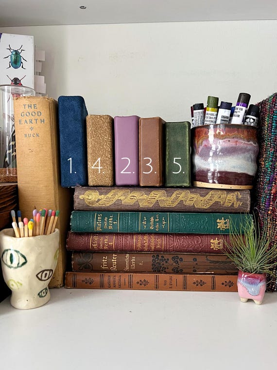 Mini Leather Handbound Journal | Watercolor, Mixed Media