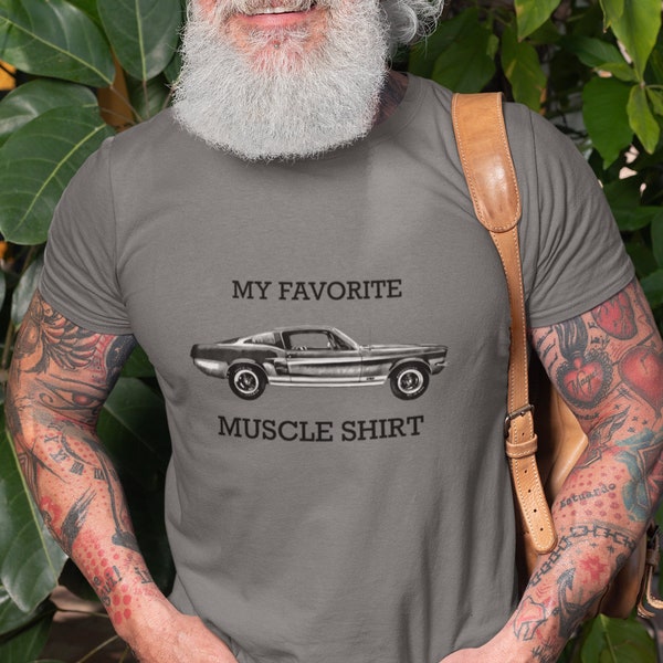 T-Shirt - Muscle Shirt - 1967 Mustang - Grafische T-Shirts - Maskulines Design - Bekleidung für Männer