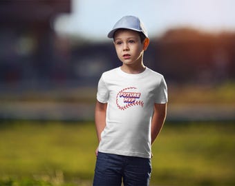 Camiseta para niño - Camiseta de béisbol para niños - “Futuro MVP”