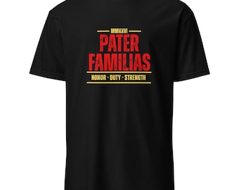 Camiseta del Día del Padre, Imperio Romano, Pater Familia, Camiseta Divertida para Papá, Regalos del Día del Padre