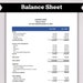 see more listings in the Balance Sheet section
