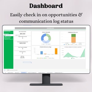 Client Tracker | Client Planner | Client Management | CRM Dashboard ...