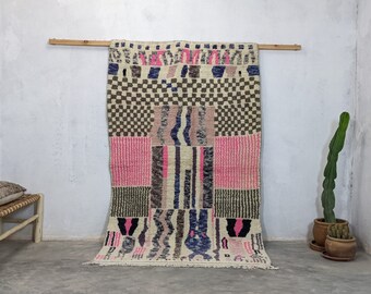tufted rug - moss rug - hypebeast rug - boho rug - kaws rug - Boujaad Moroccan Rug - Custom Rugs For Living Room -Soft Area Rug .