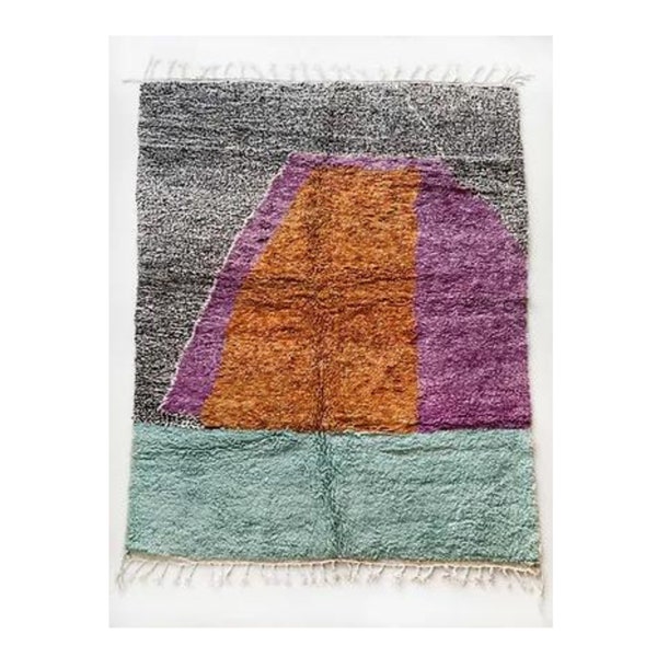 Handgewebte Teppiche , Traditioneller Teppich , Vintage-Teppich , Wohnzimmerteppich , Turquoise Handmade Rug, Custom Moroccan Rug,Berber Rug