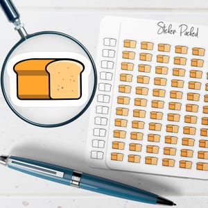 Bread Planner Sticker Bread Icon Sticker Bread Sticker