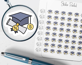 Student Loan Planner Sticker Student Loan Icon Sticker Student Loan Sticker