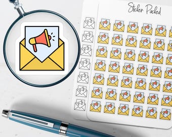 Email Marketing Planner Sticker Email Marketing Icon Sticker Email Marketing Sticker