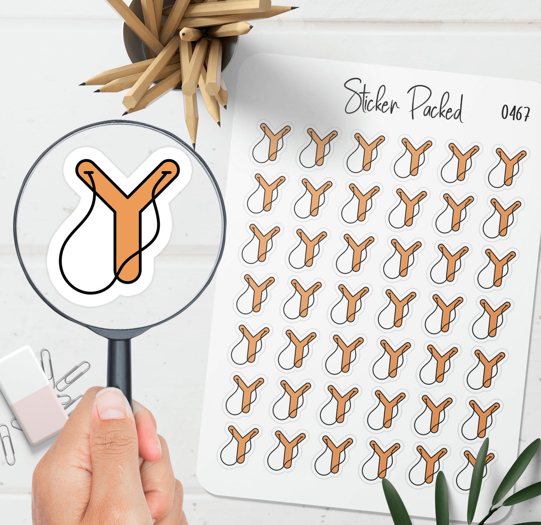 Slingshot Planner Sticker Slingshot Icon Sticker Slingshot Etsy