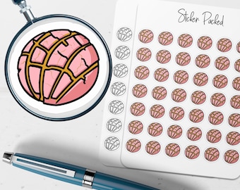 Concha Pan Dulce Planner Sticker Concha Pan Dulce Icon Sticker Concha Pan Dulce Sticker