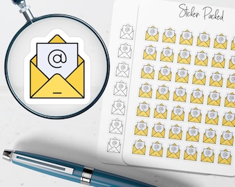 Email Planner Sticker Email Icon Sticker Email Sticker