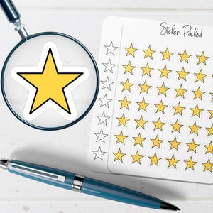 Star Planner Sticker Star Icon Sticker Star Sticker