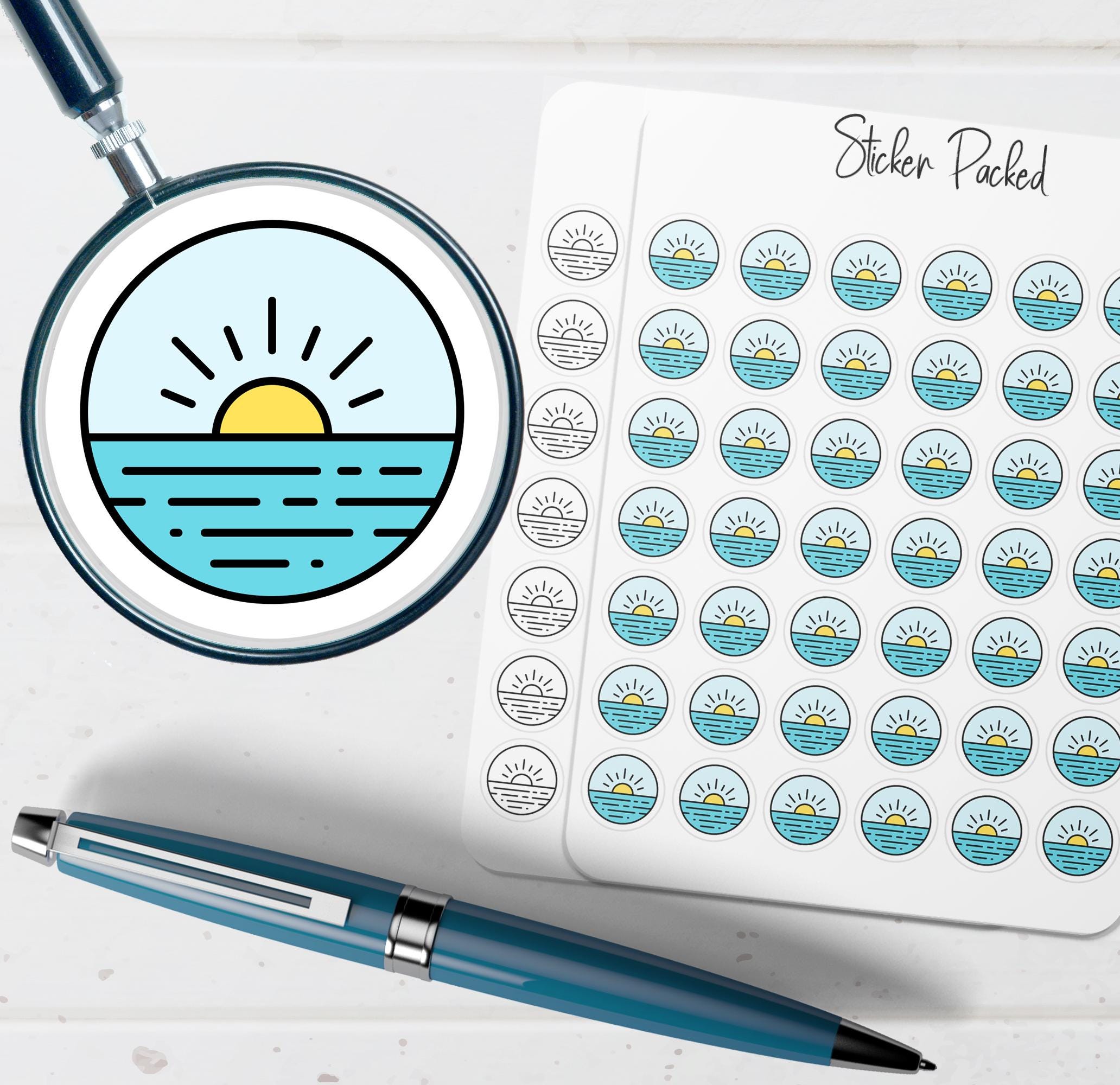 Sticker Hrizon Horizon Planner Sticker Horizon Icon Sticker Horizon Sticker - Etsy