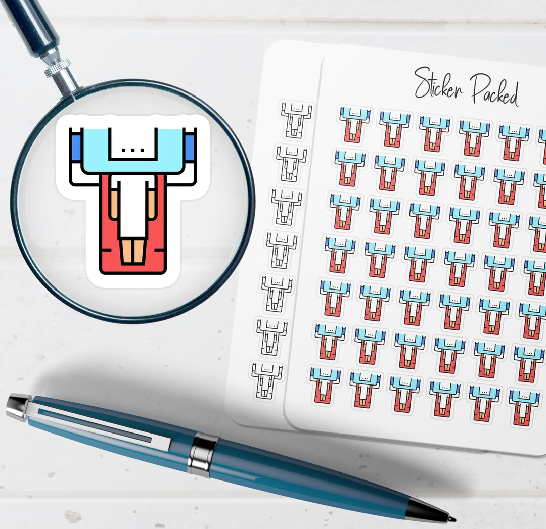 Body Scan Planner Sticker Body Scan Icon Sticker Body Scan Sticker ...