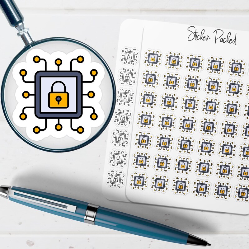 Cyber Security Sticker - Etsy