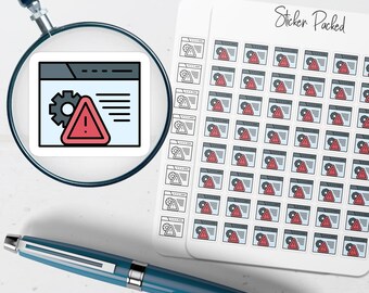 Alert Planner Sticker Alert Icon Sticker Alert Sticker