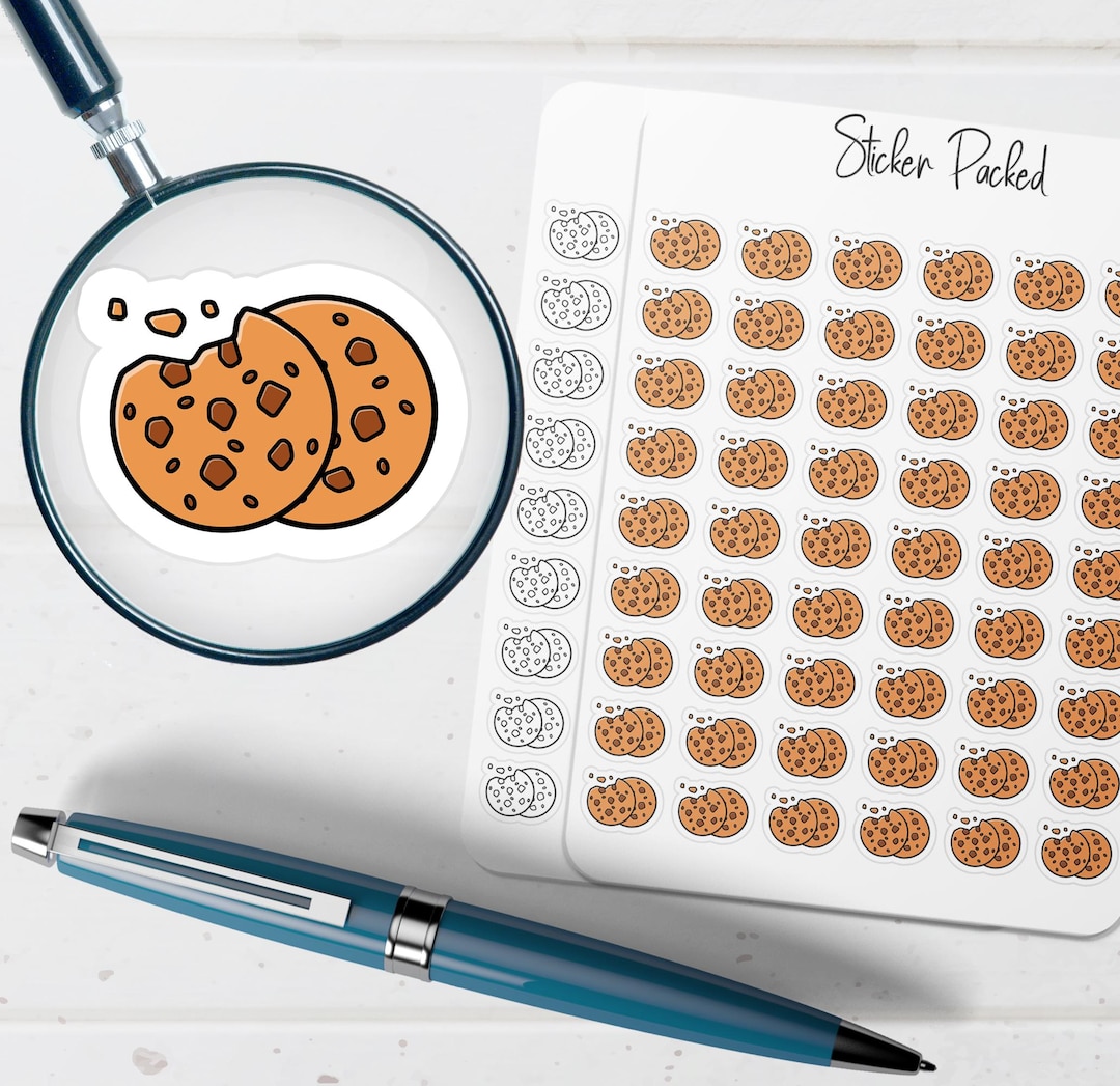 Cookies Planner Sticker Cookies Icon Sticker Cookies Sticker - Etsy