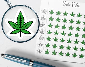 Weed Planner Sticker Weed Icon Sticker Weed Sticker Marijuana Planner Stickers