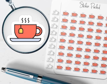 Tea Planner Sticker Tea Icon Sticker Tea Sticker