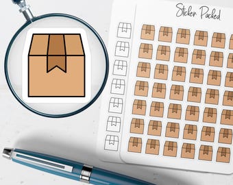 Package Planner Sticker Package Icon Sticker Package Sticker