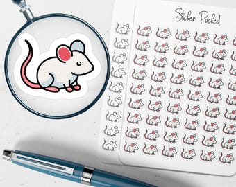 Mouse Planner Sticker Mouse Icon Sticker Mouse Sticker