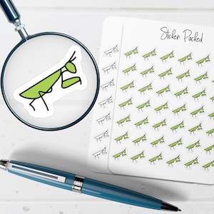 Praying Mantis Planner Sticker Praying Mantis Icon Sticker Praying Mantis Sticker