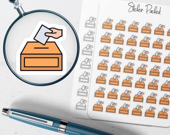Vote Planner Sticker Vote Icon Sticker Vote Sticker