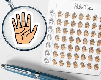 Hand Planner Sticker Hand Icon Sticker Hand Sticker