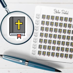 Bible Planner Sticker Bible Icon Sticker Bible Sticker