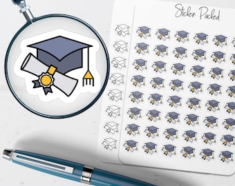 Graduation Planner Sticker Graduation Icon Sticker Graduation Sticker