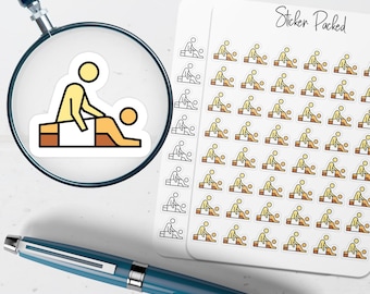 Massage Stickers Massage Appointment Planner Stickers Beauty Pamper Stickers for Planners Spa Planner Stickers Relaxation Planner Stickers