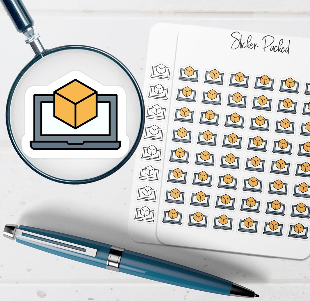 Software Planner Sticker Software Icon Sticker Software Sticker - Etsy