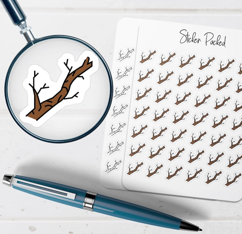Tree Branch Planner Sticker Tree Branch Icon Sticker Tree Branch ...