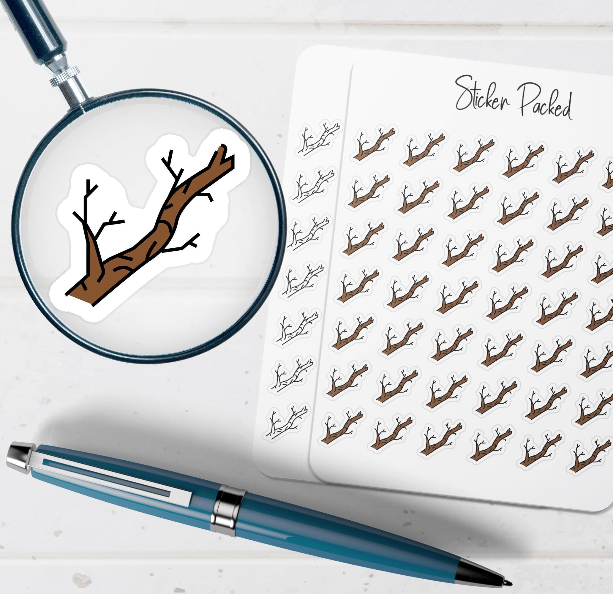 Sticker Try Branch Support Tree Branch Planner Sticker Tree Branch Icon Sticker Tree Branch ...