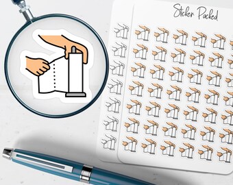 Paper Towel Roll Planner Sticker Paper Towel Roll Icon Sticker Paper Towel Roll Sticker