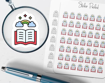Story Book Planner Sticker Story Book Icon Sticker Story Book Sticker